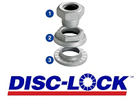Three Piece Wedge Locking Nuts, logo