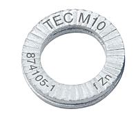 0.42 Inch (in) Inner Diameter (A) TEC Series Wedge Locking Washers